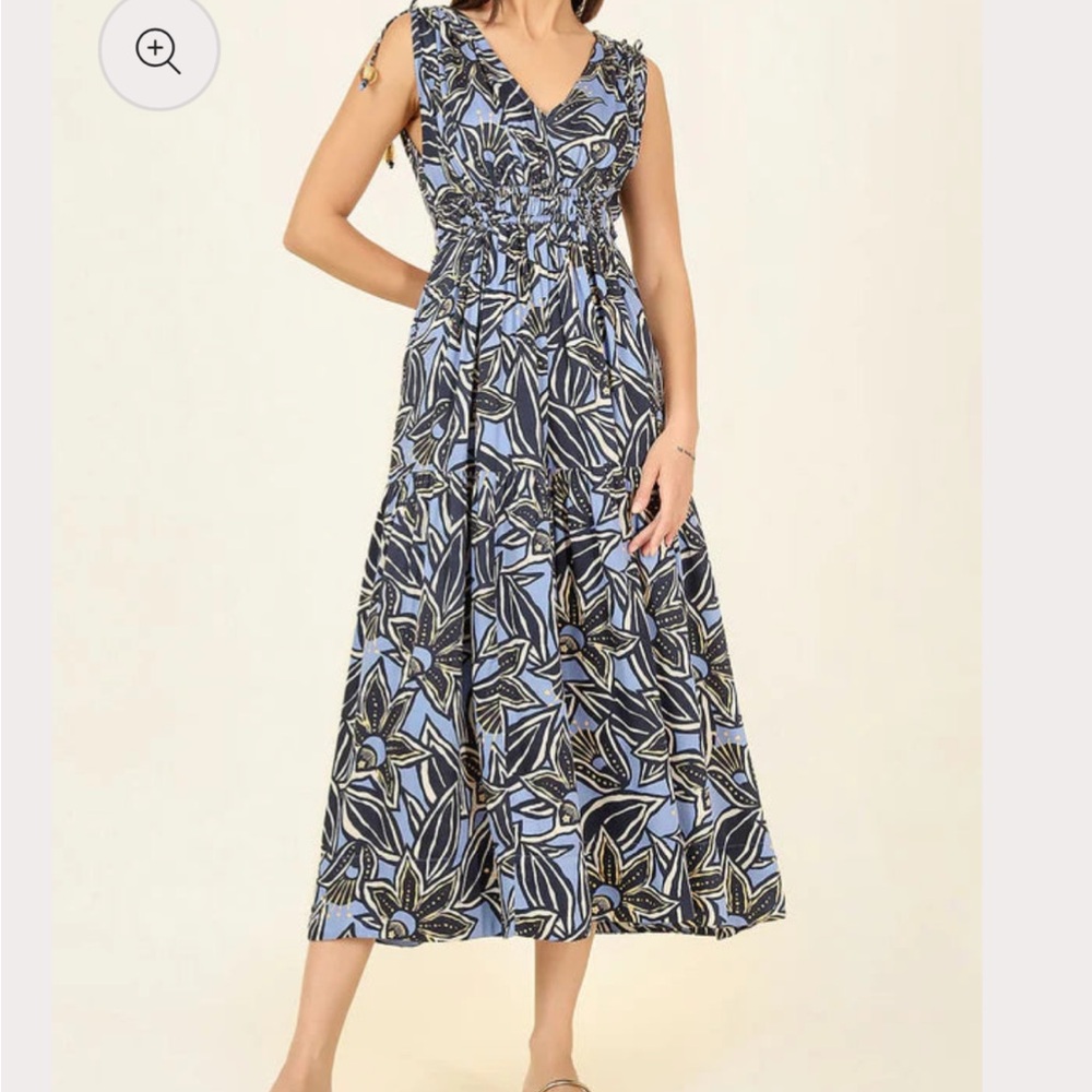Omika Rosalita midi dress